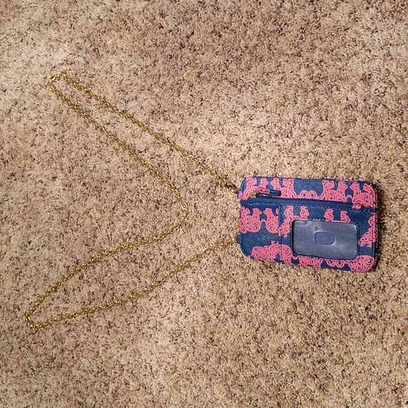 Lilly Pulitzer Handbags - Lilly Pulitzer Phone And Id Case Blue W/Elephant Print